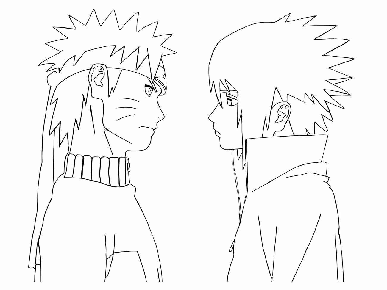 desenho de sasuke para colorir 49