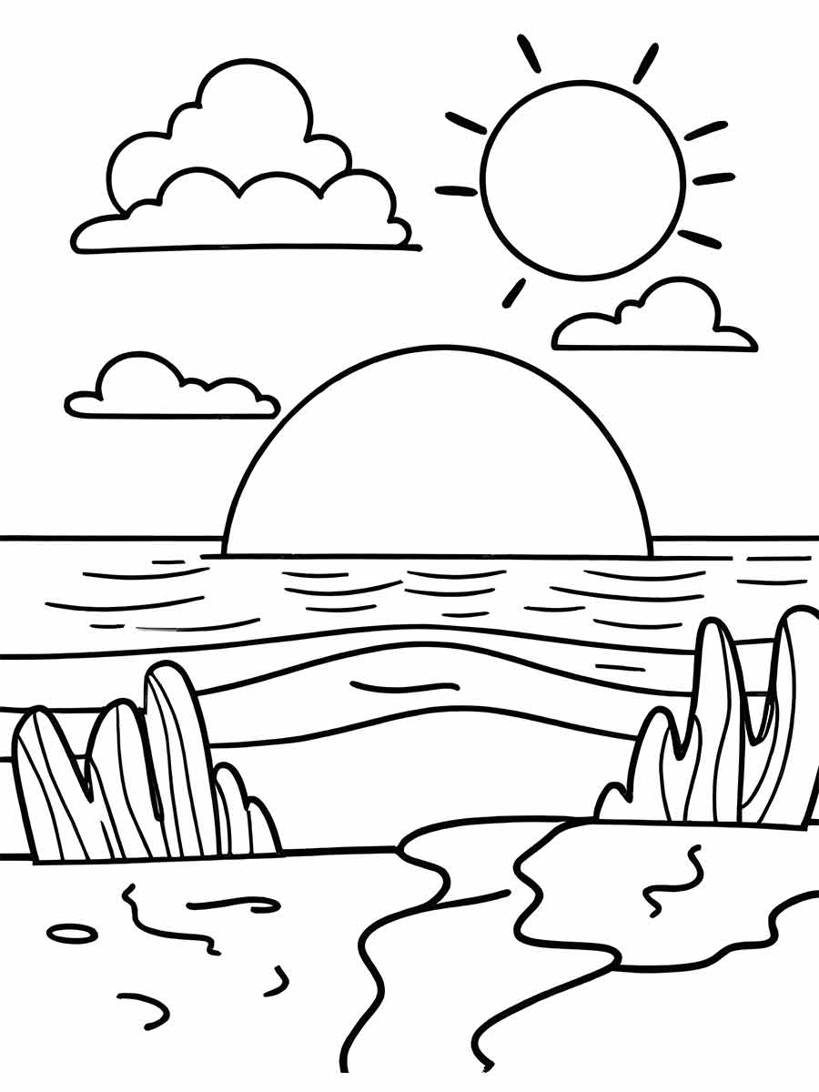 desenho de sol para colorir 32