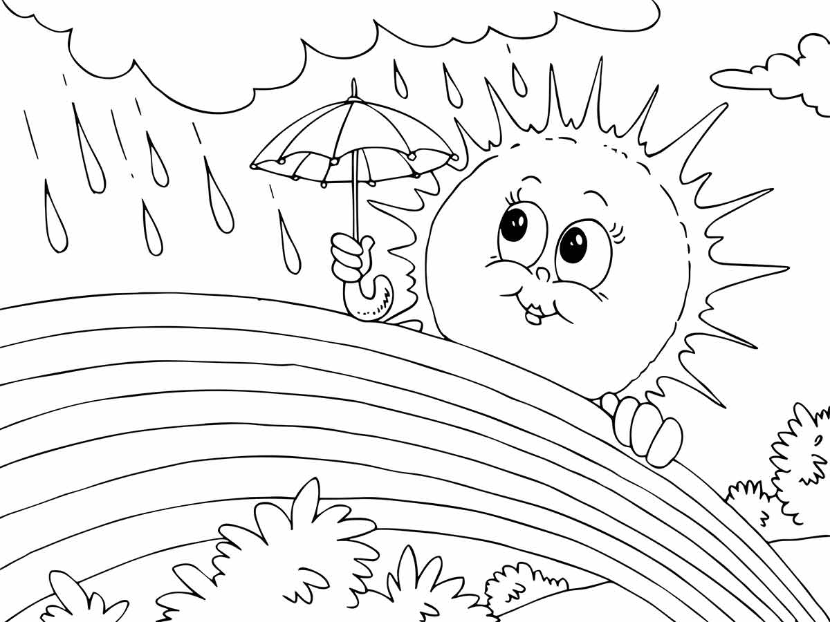 desenho de sol para colorir 33