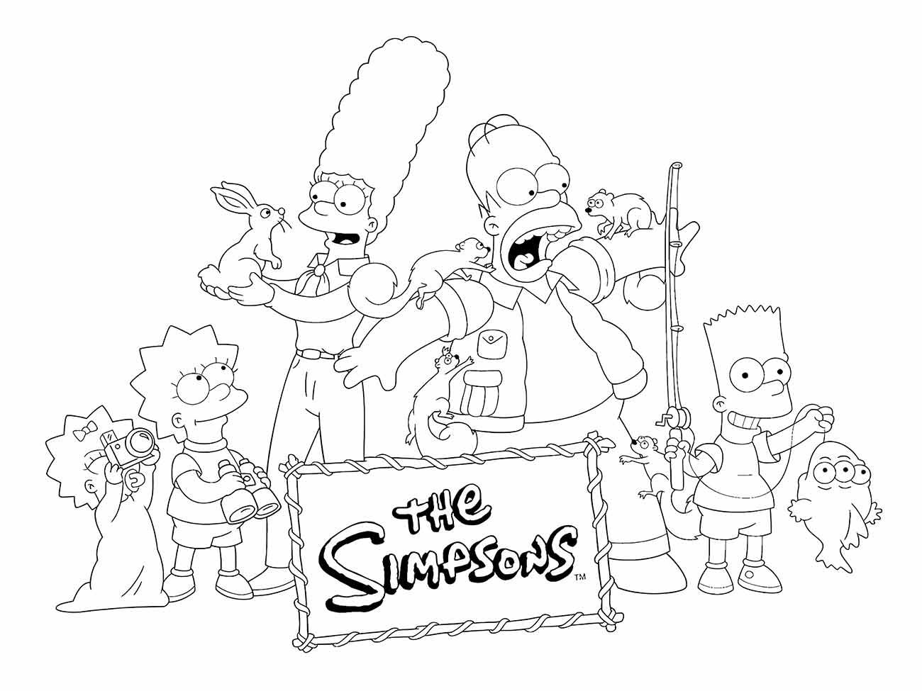 desenho dos simpsons 88