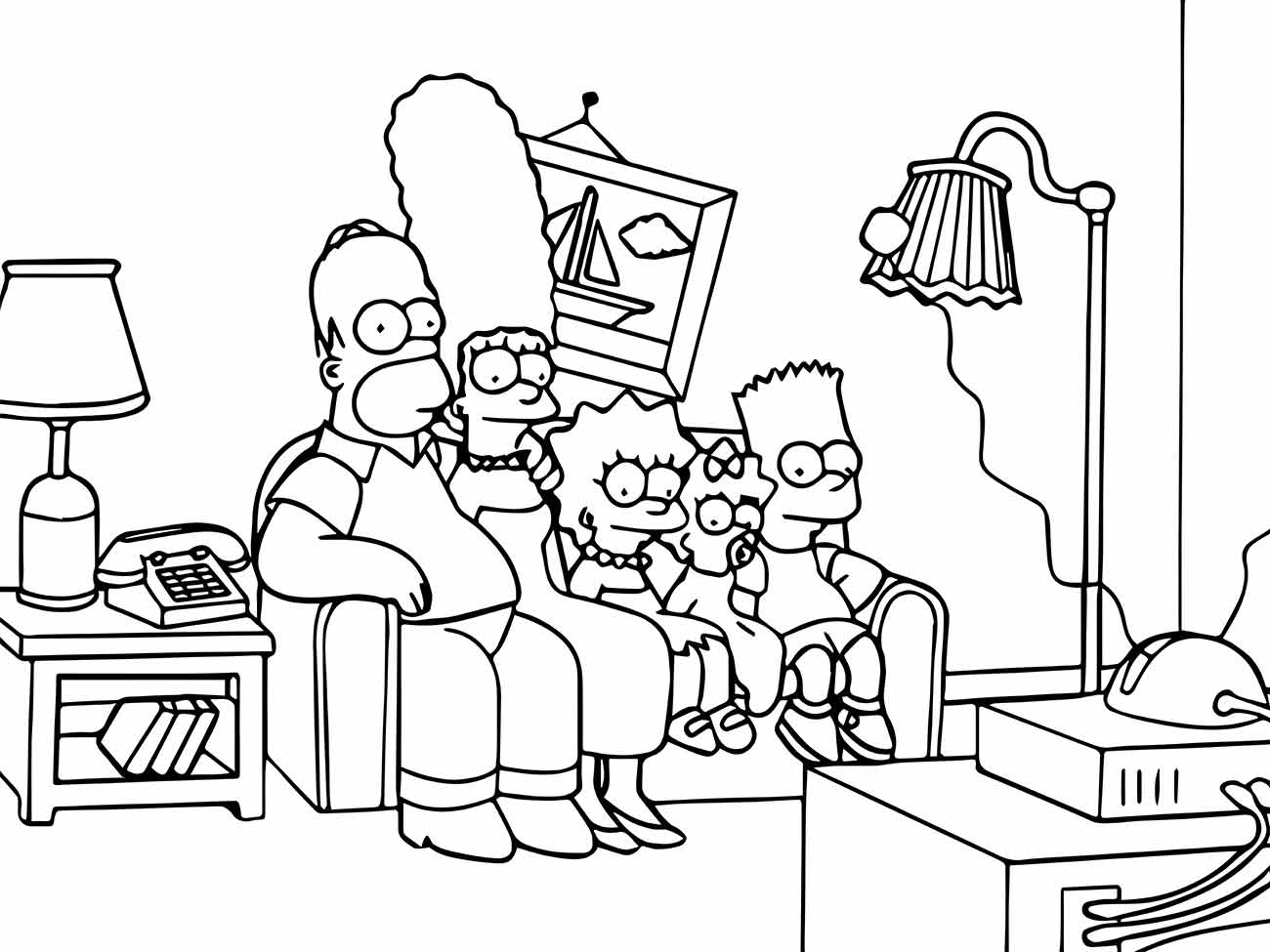 desenho dos simpsons 91