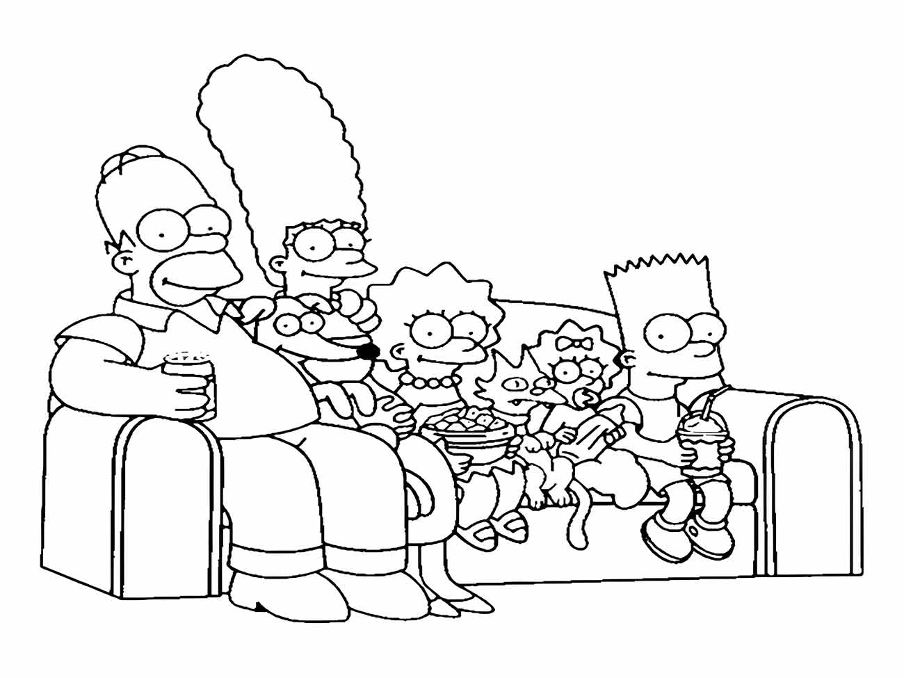 desenho dos simpsons 98