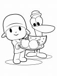 desenho pocoyo pato para colorir 4