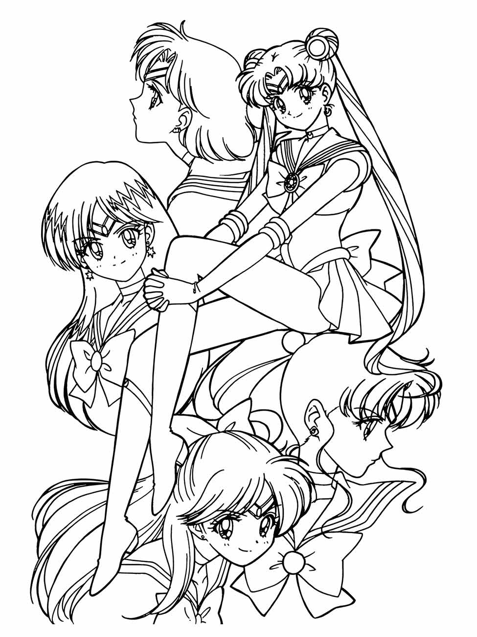 desenho sailor moon para colorir 31