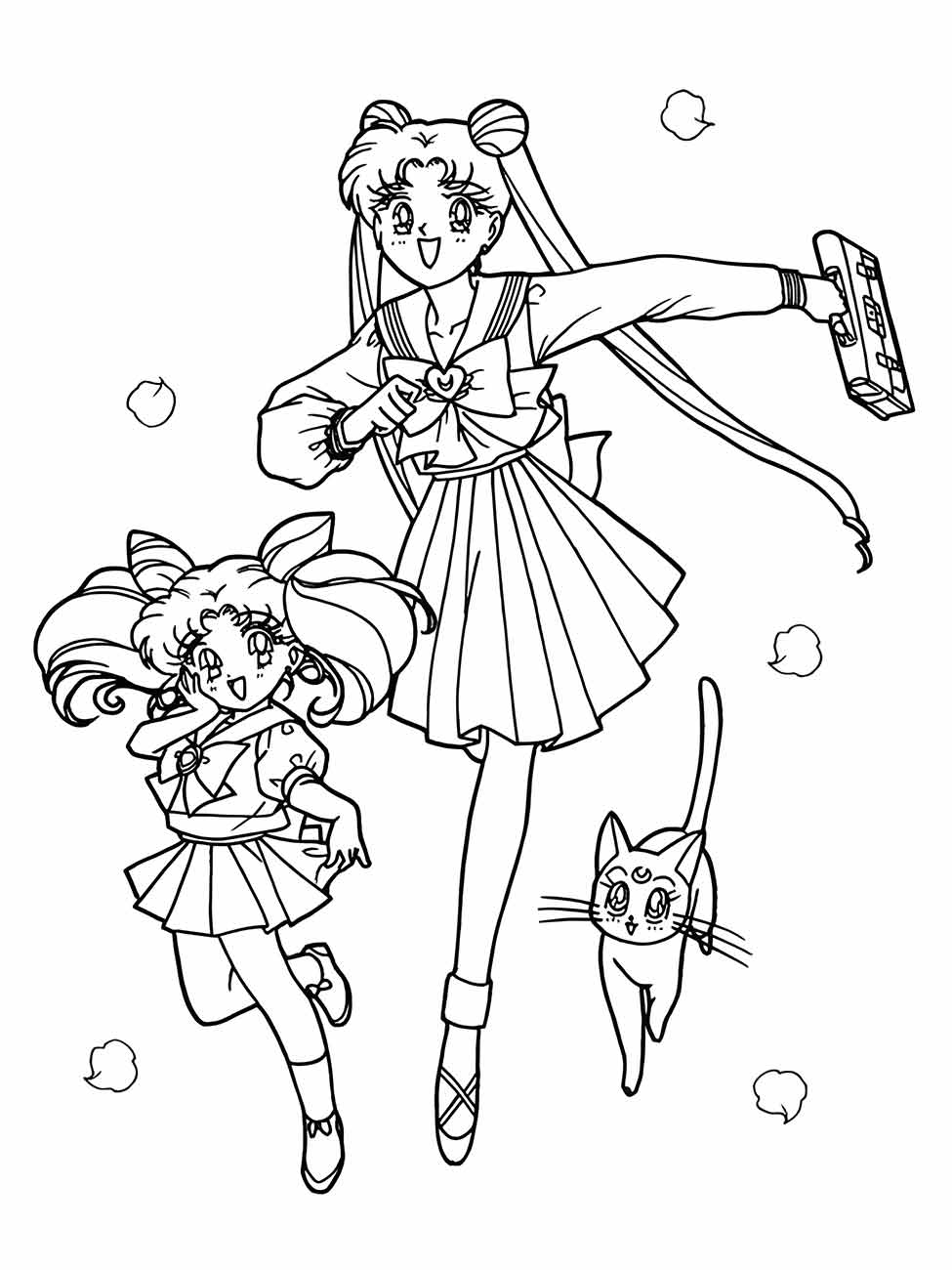 desenho sailor moon para colorir 34