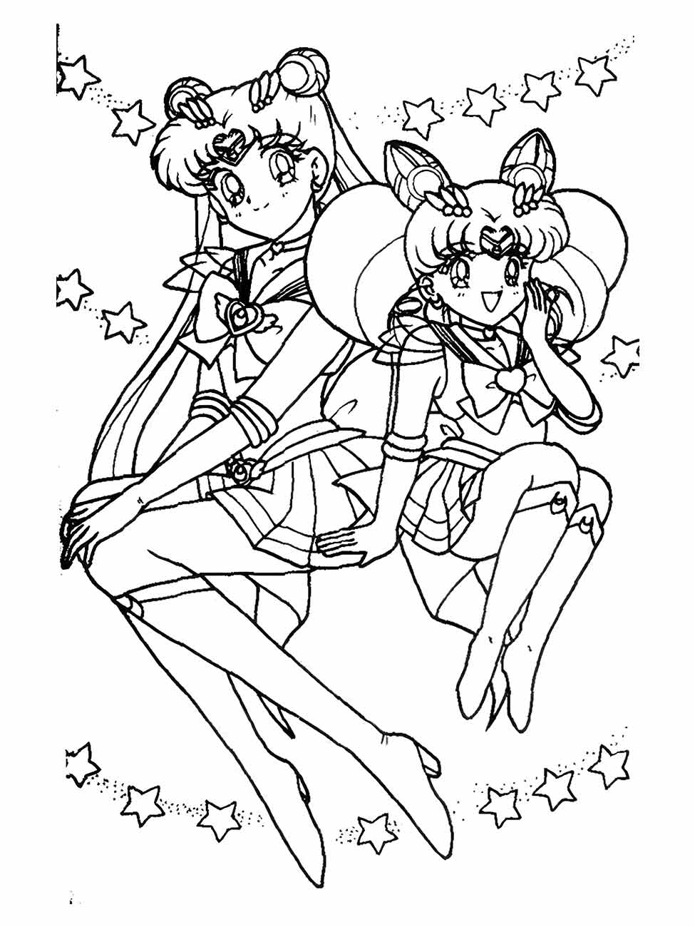 desenho sailor moon para colorir 38