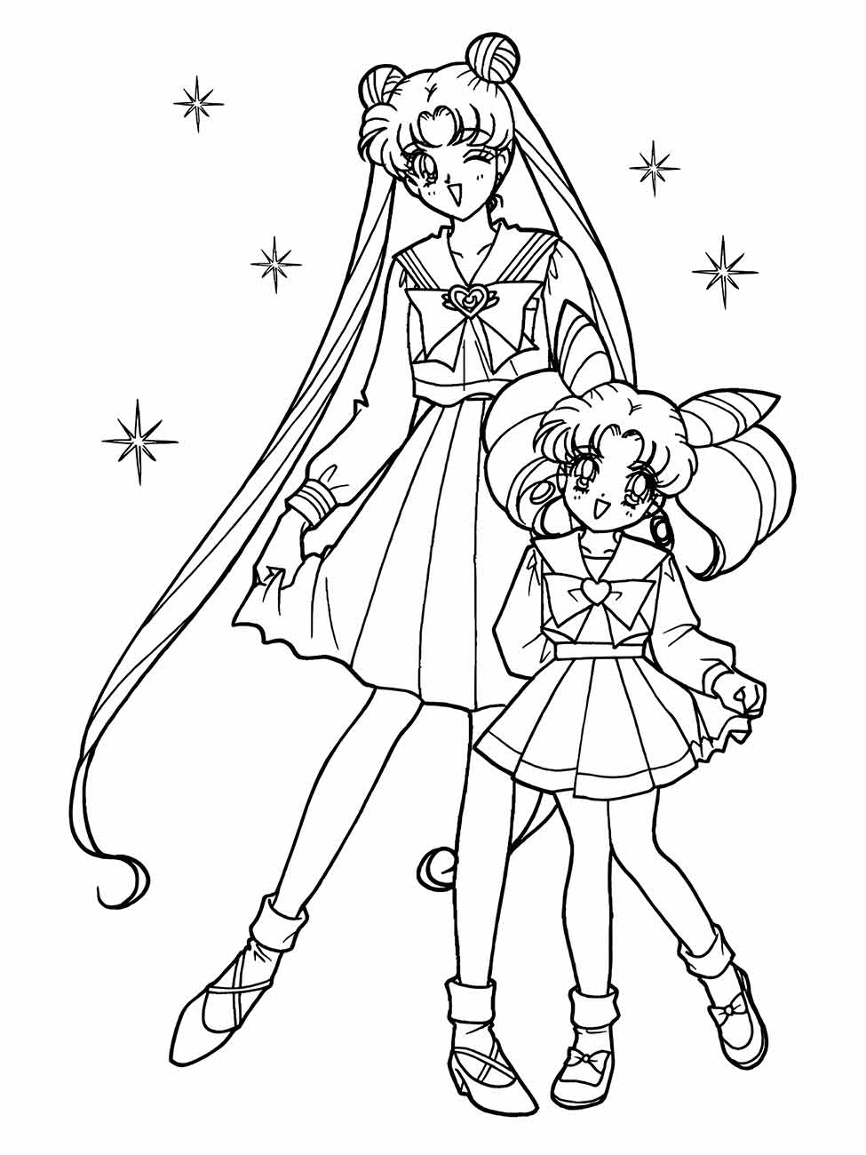 desenho sailor moon para colorir 39