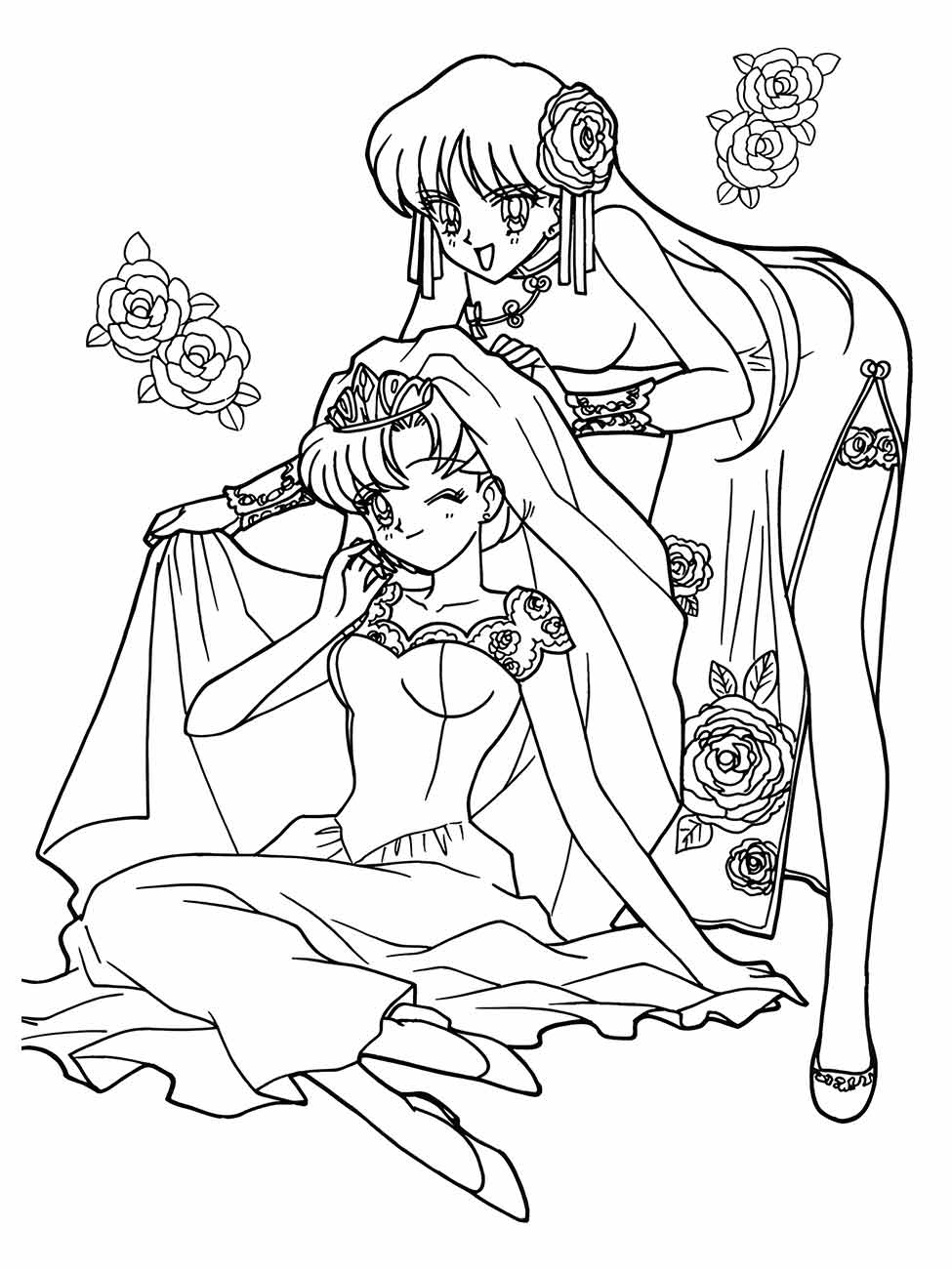 desenho sailor moon para colorir 40