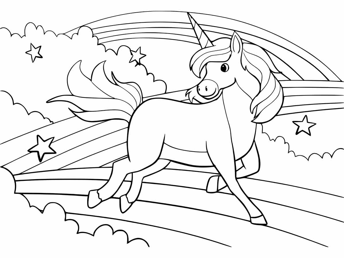 desenho unicornio para colorir 51