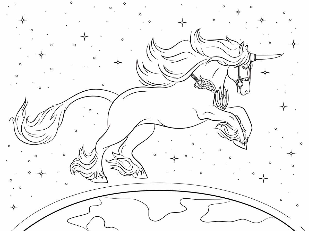 desenho unicornio para colorir 55