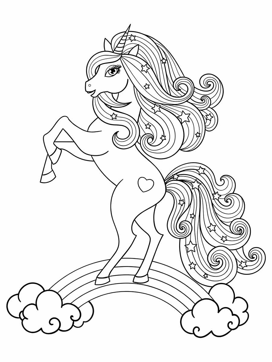 desenho unicornio para colorir 58