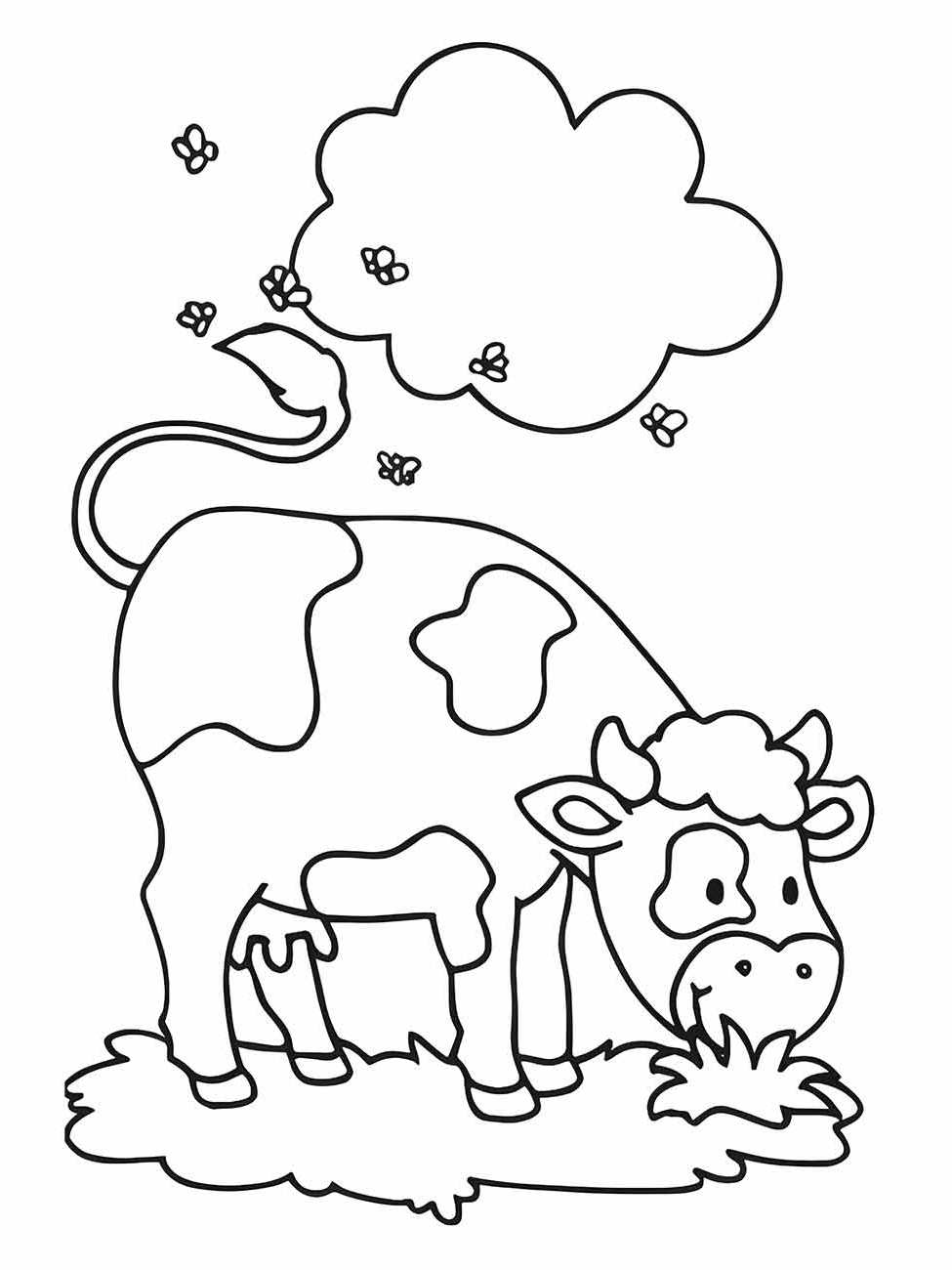 desenho vaca para colorir 37