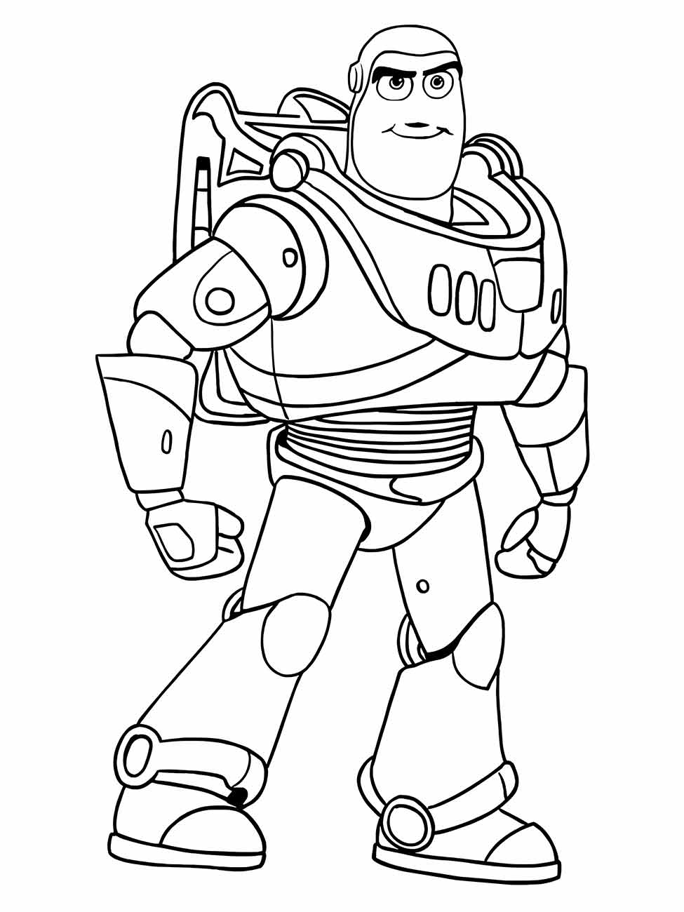 desenhos de buzz lightyear para colorir 1