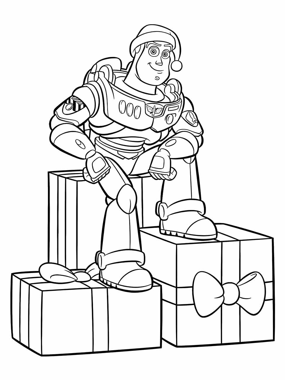 desenhos de buzz lightyear para colorir 3