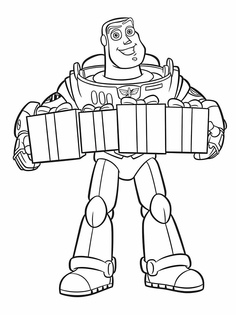 desenhos de buzz lightyear para colorir 6