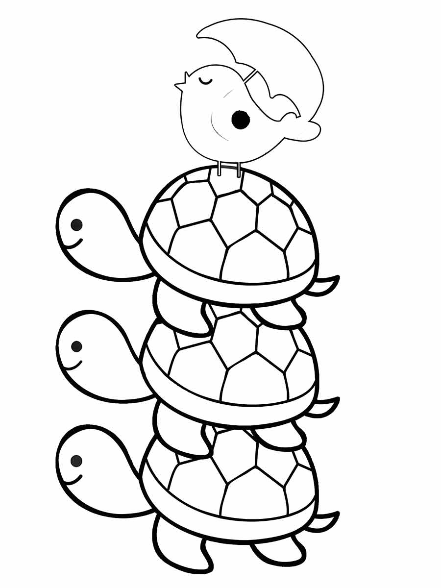 desenhos de tartarugas para colorir 25