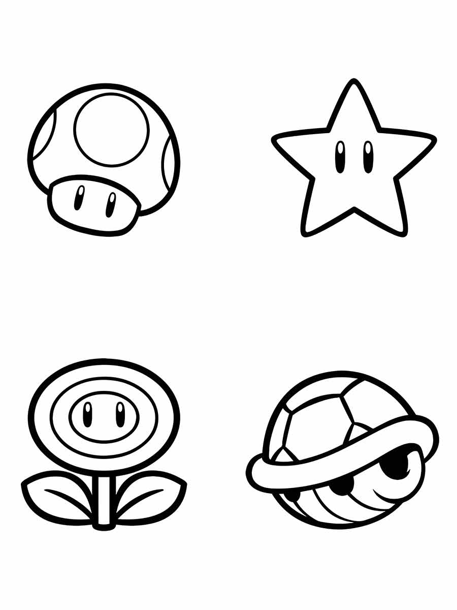 desenhos mario bros para colorir 6