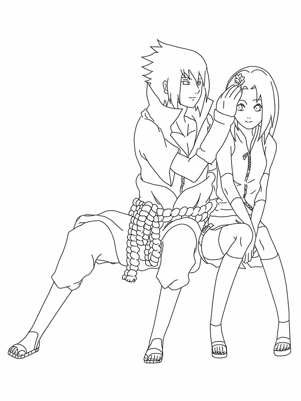 desenhos sakura para colorir 31