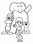 elly loula pato de pocoyo para colorir 3