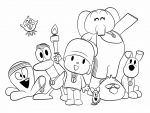 elly loula pato de pocoyo para colorir 4