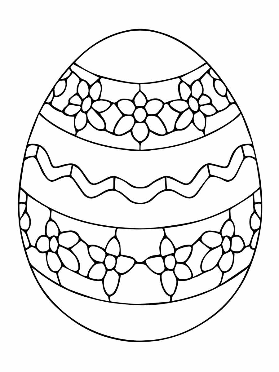 ovo de pascoa para colorir 13