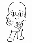 pocoyo para colorir 20