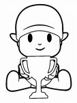 pocoyo para colorir 9