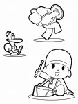 pocoyo pato loula para colorir 12