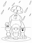 pocoyo pato loula para colorir 5