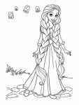 rapunzel para colorir 11