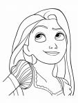 rapunzel para colorir 18