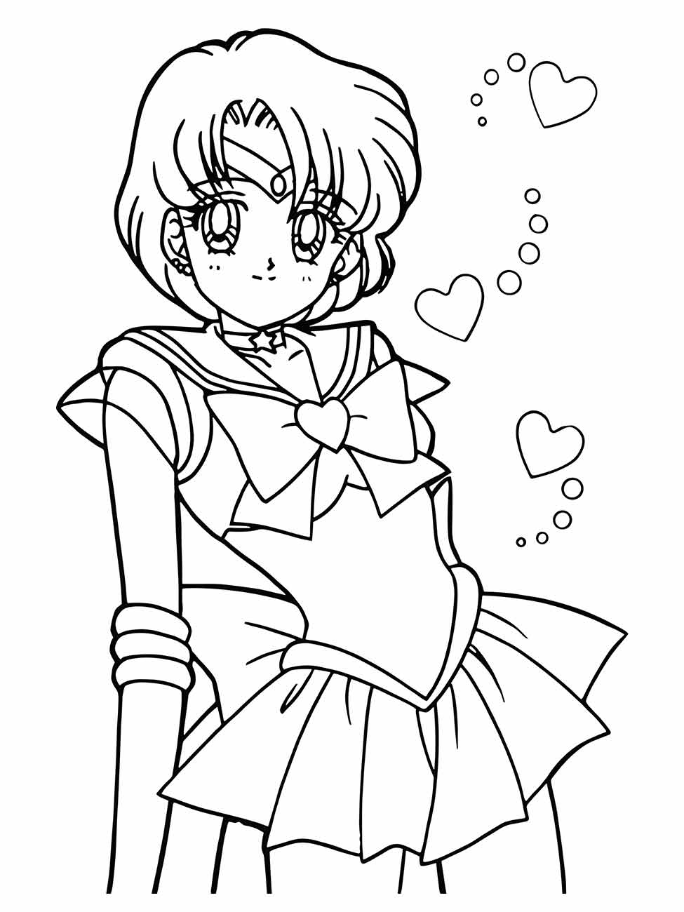 sailor moon para colorir 13