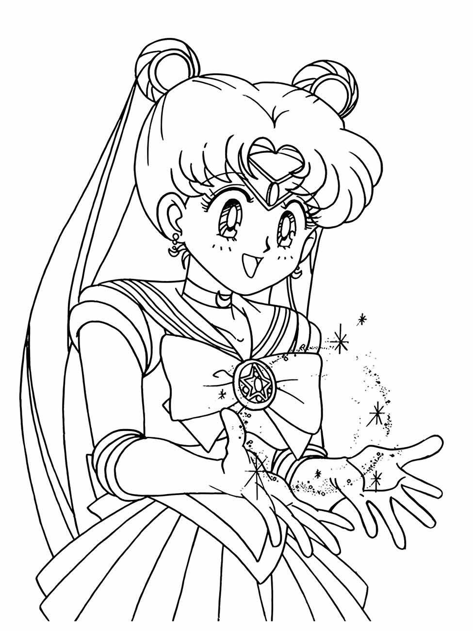 sailor moon para colorir 18