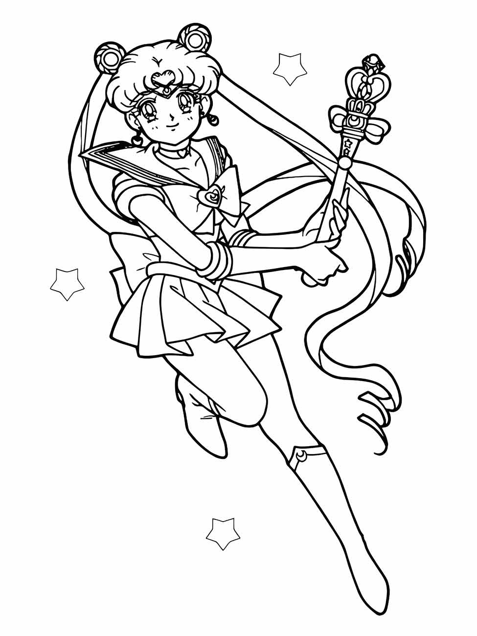 sailor moon para colorir 19