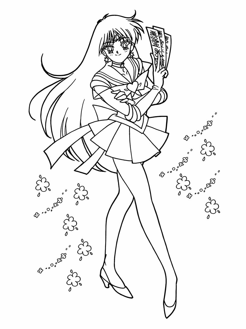 sailor moon para colorir 2