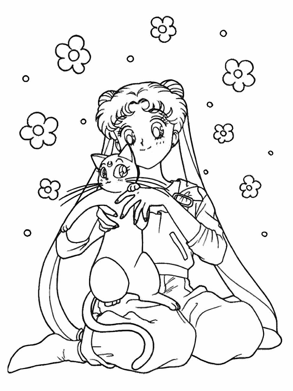 sailor moon para colorir 24