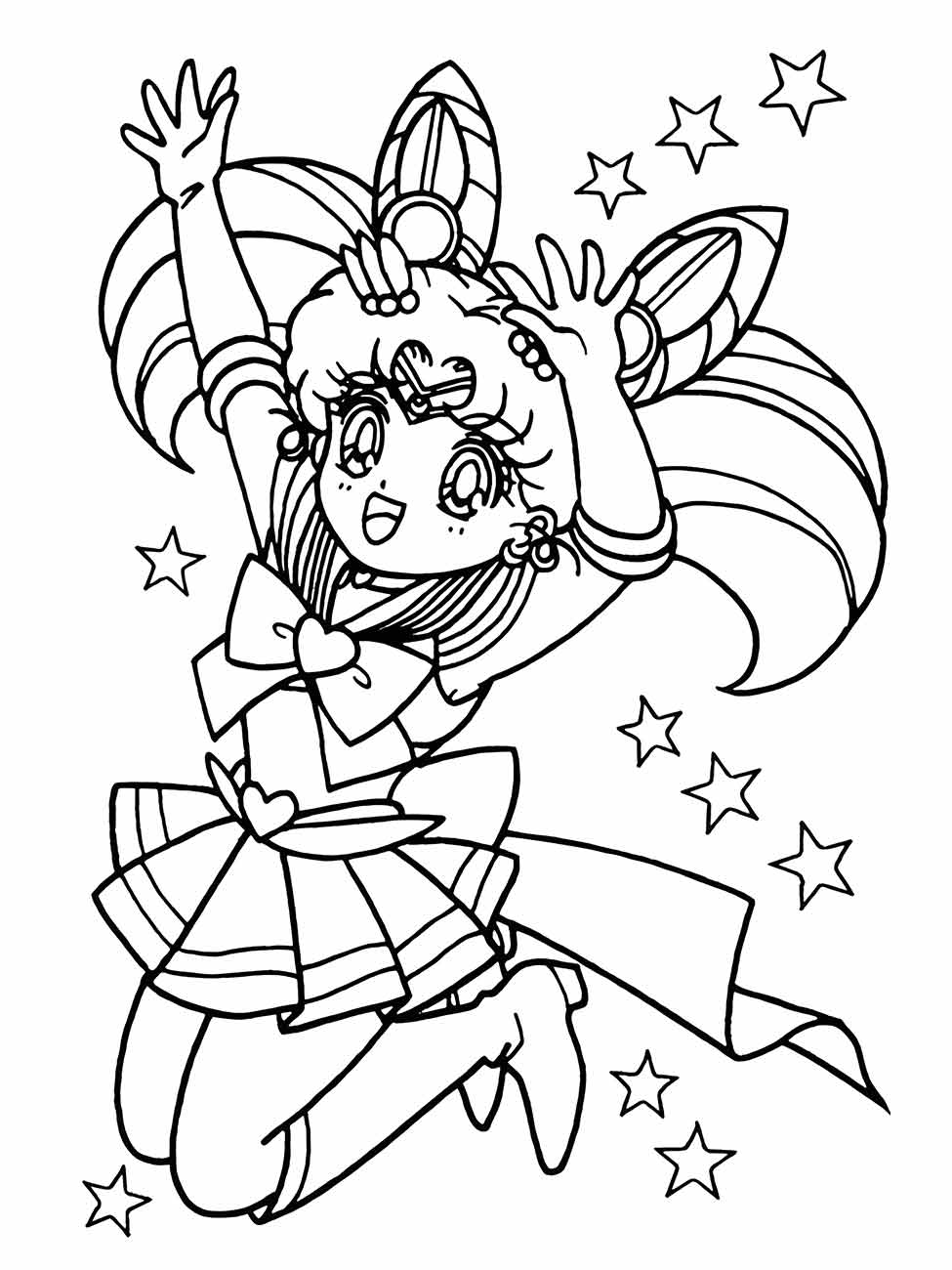 sailor moon para colorir 27