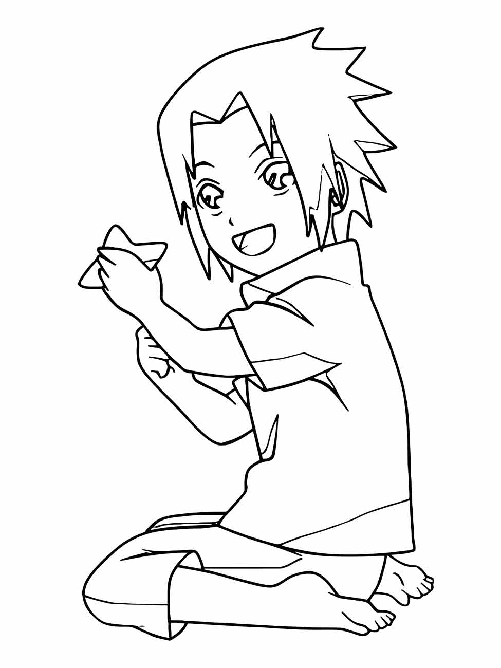 sasuke para colorir 19