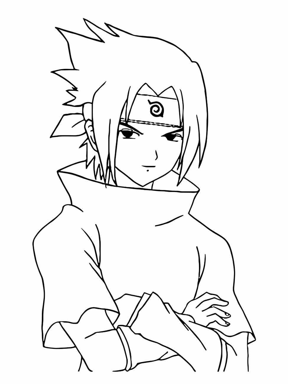 sasuke para colorir 20