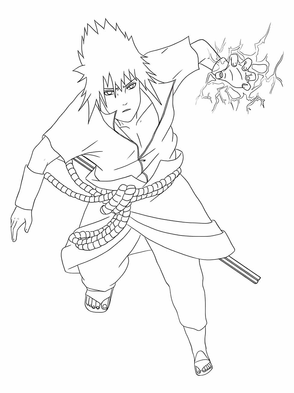 sasuke para colorir 25