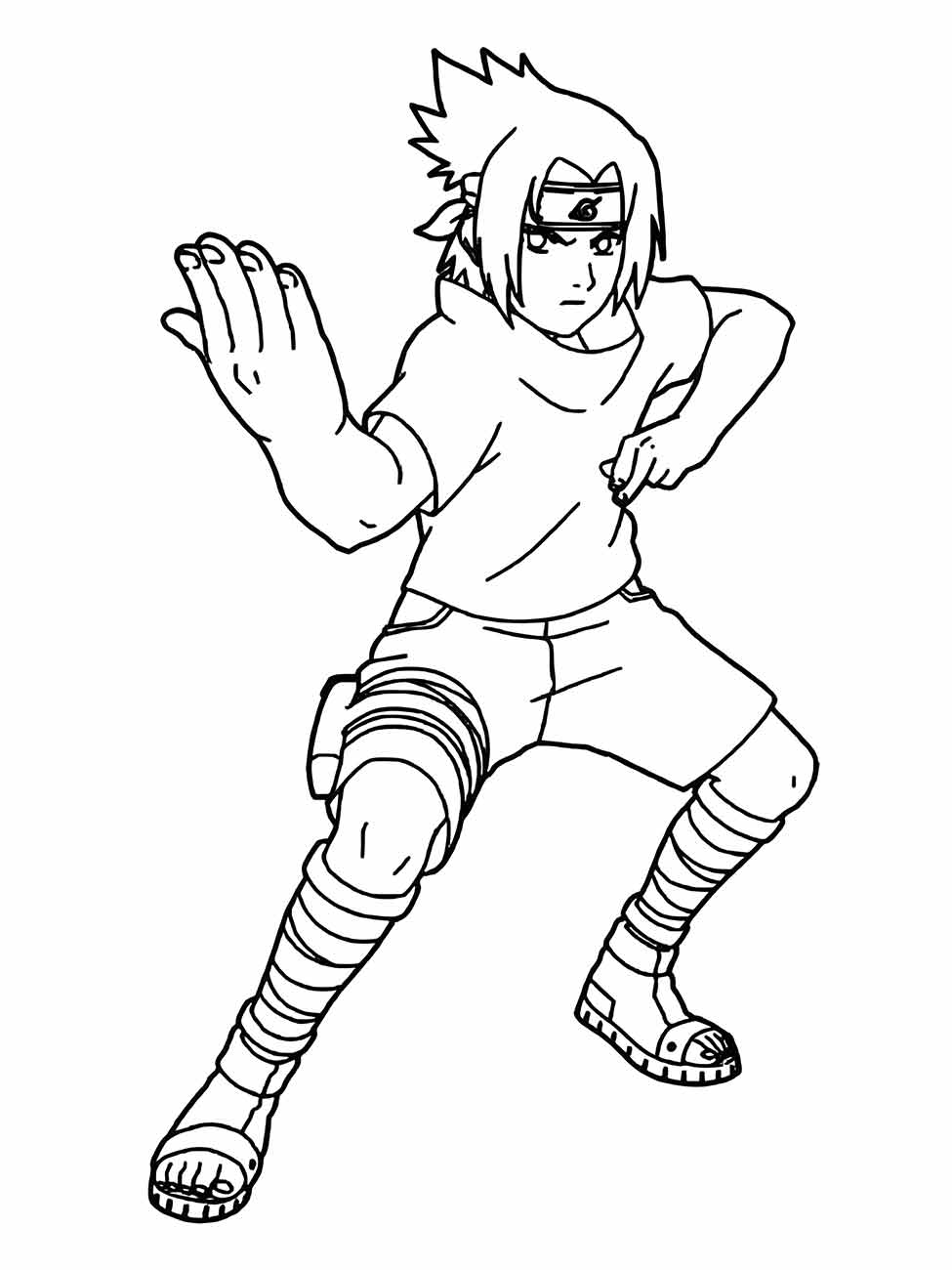 sasuke para colorir 27