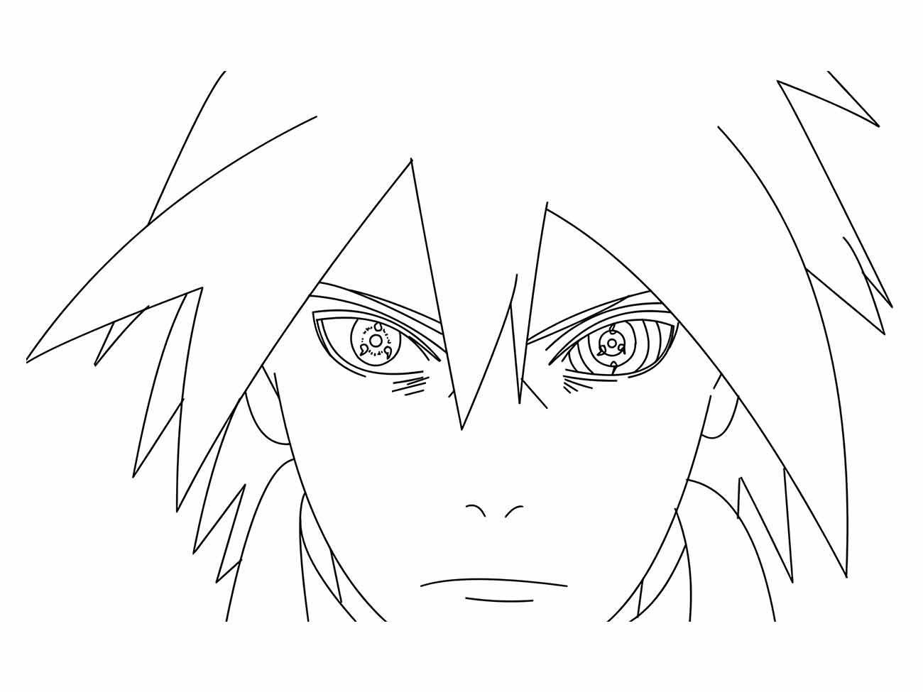 sasuke para colorir 35