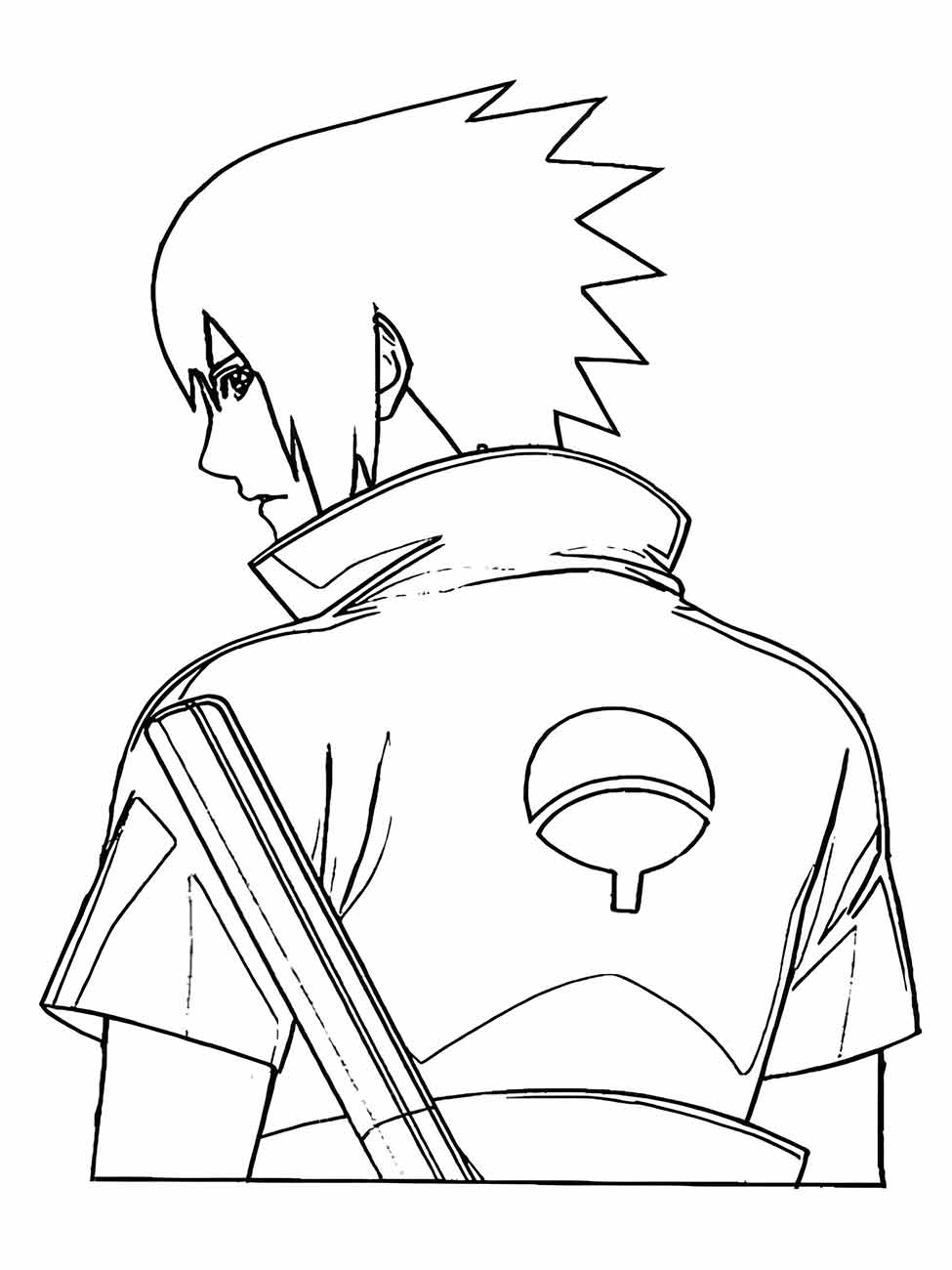 sasuke para colorir 37