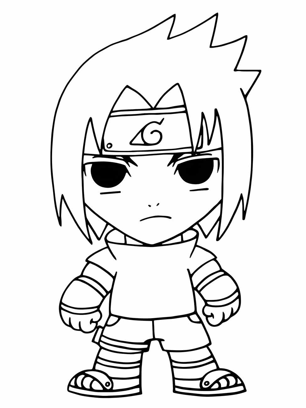 sasuke para colorir 39