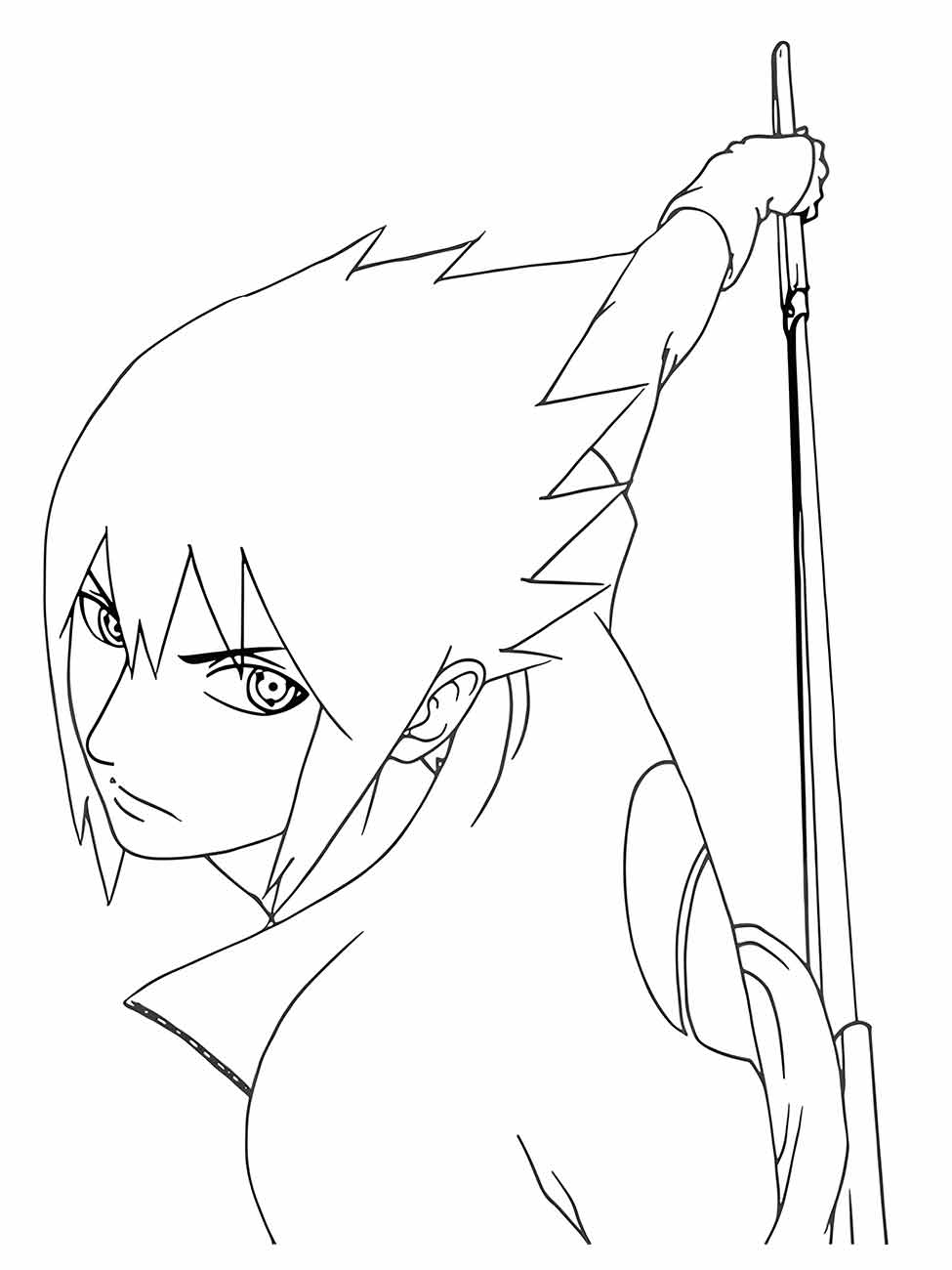 sasuke para colorir 40