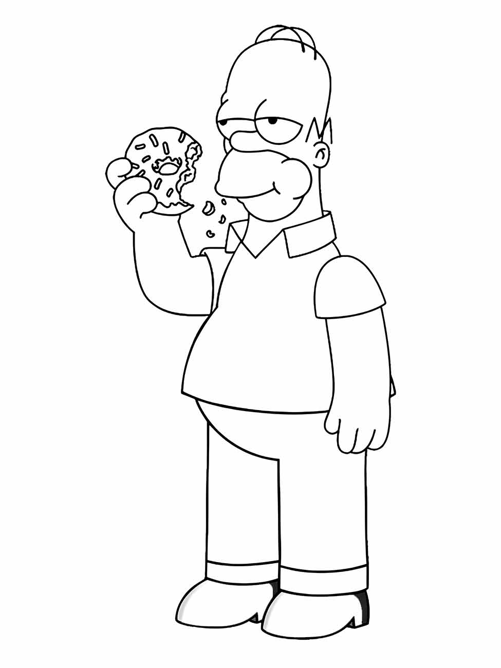 simpsons para colorir 13