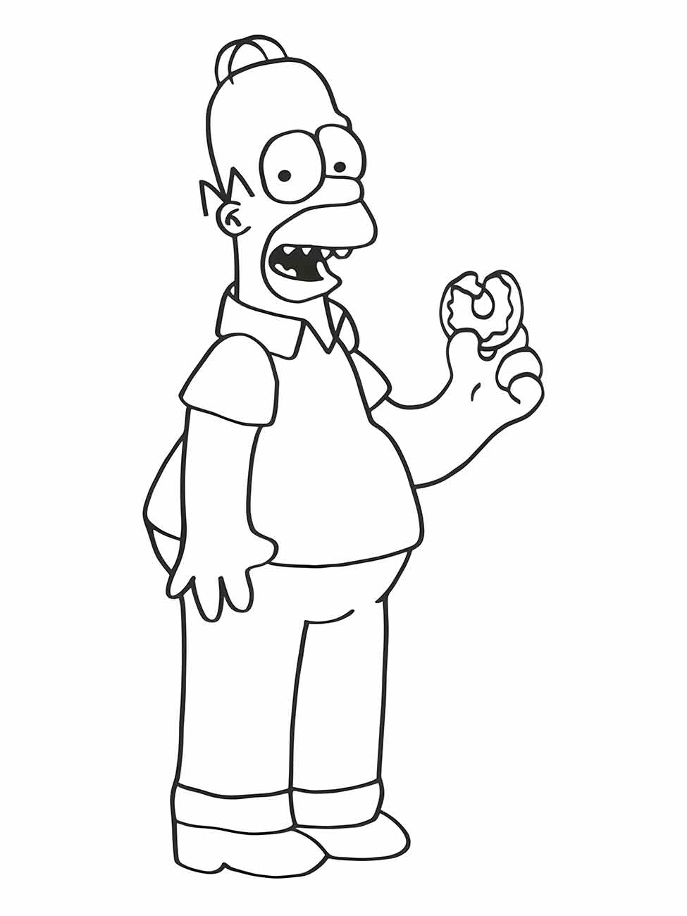 simpsons para colorir 23