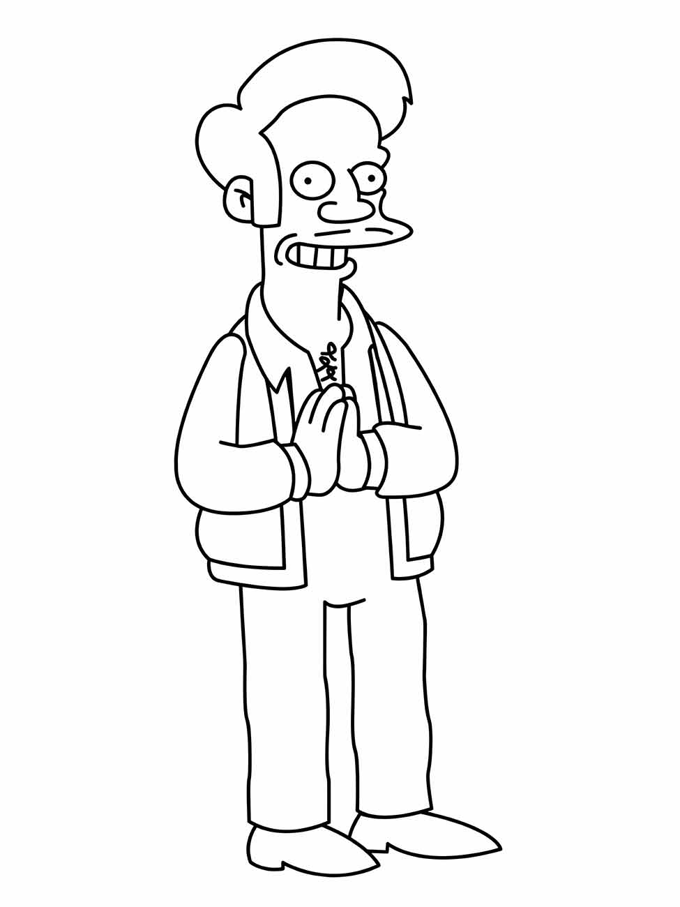 simpsons para colorir 31