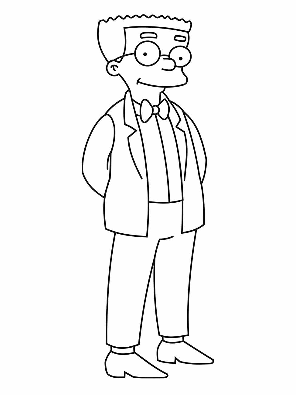 simpsons para colorir 49