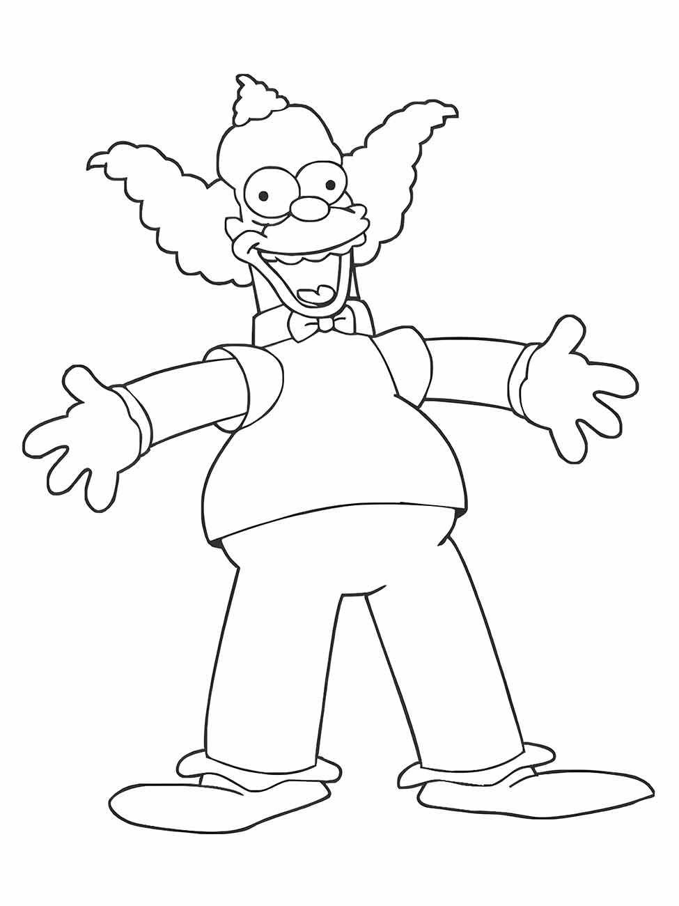 simpsons para colorir 54